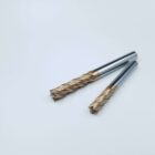 HRC55 solid carbide end mill Accurate Square-End Geometry