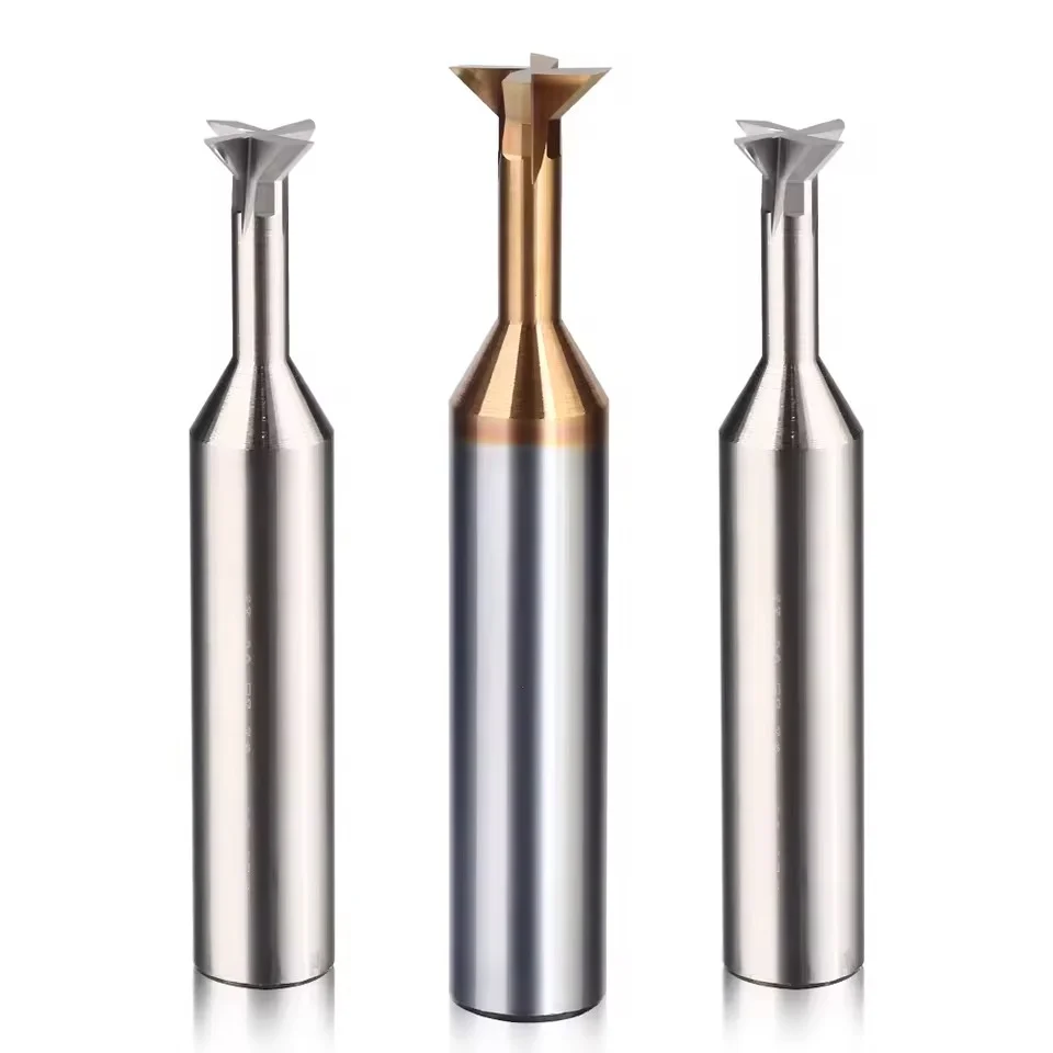 30 to 75 degree 4 flute solid carbide dovetail cutter