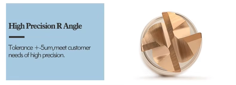 AlTiN-coated corner radius end mill product detail