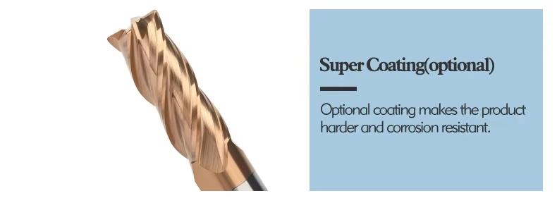 Corner radius end mill specification and application detail