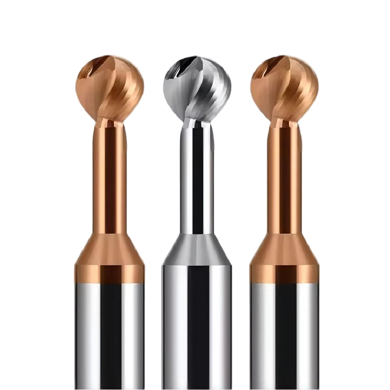 TiN/AlTiN-Coated Solid Carbide Arc Profile End Mill for Contour Milling