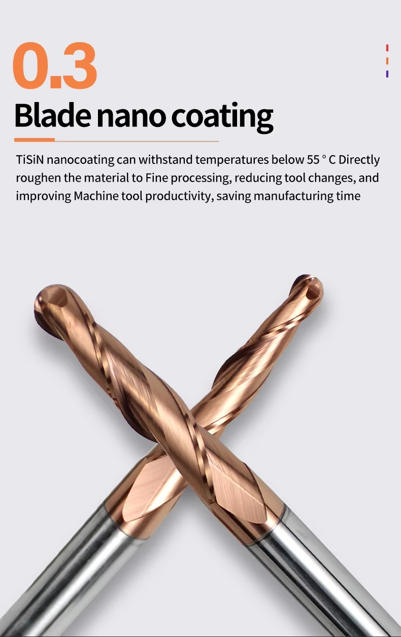 tapp3 5 Solid carbide tapered ball nose router bit for detailed CNC woodworking