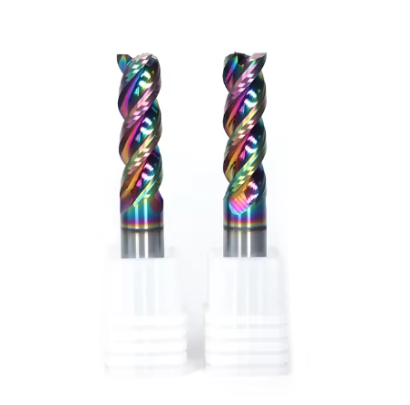 DLC coated square end mills for aluminum application product