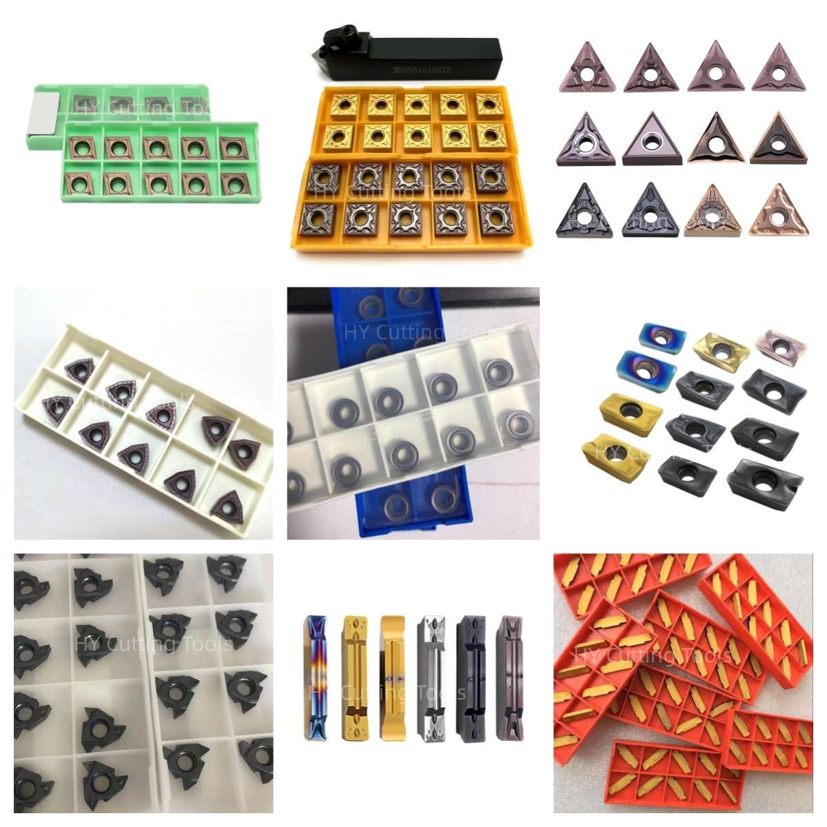 HY Cutting Tools Carbide Inserts series collection photo