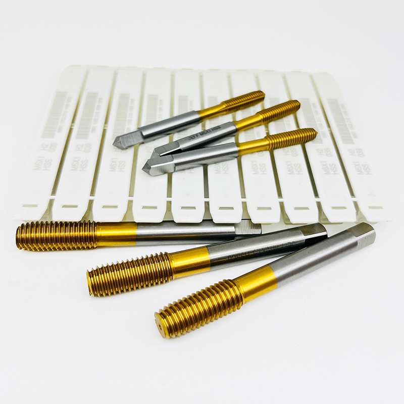 M35 Cobalt UNC & UNF Thread Forming Taps – TiN Coated with box