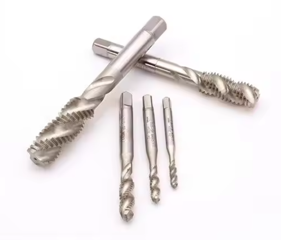 solid carbide spiral flute tap flute geometry detail
