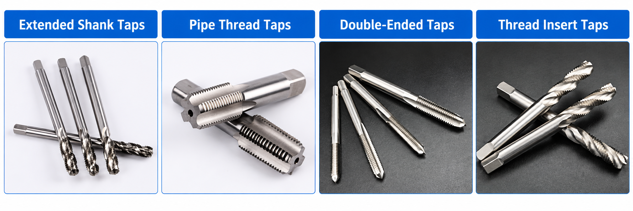 different hss taps hy cutting tools have
