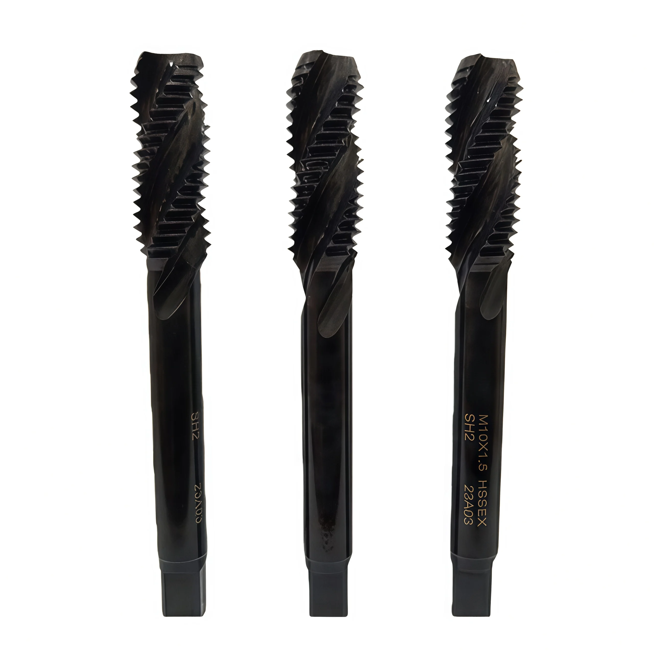Nitrided HSS Spiral Flute Taps – M2–M24 for Blind Holes 1