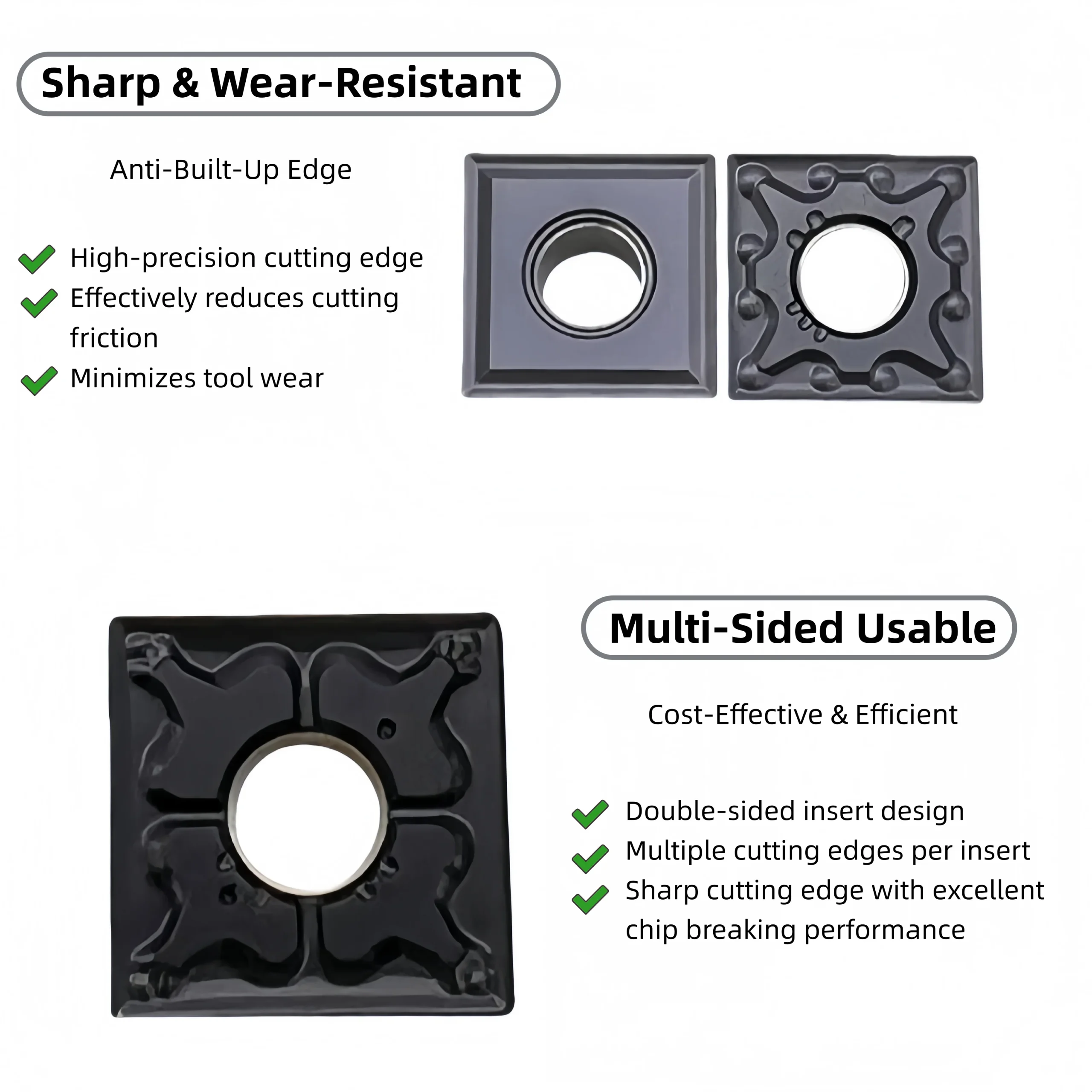 铸铁外圆车刀片120404MA 2 scaled 1 SNMG 120404-MA carbide turning inserts for steel turning