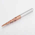 55-Degree Tungsten Steel Alloy Tapered Ball End Mill detail