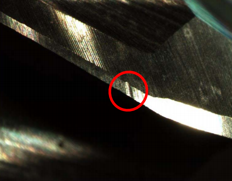 7 4 21 Surface pits on peripheral edges
