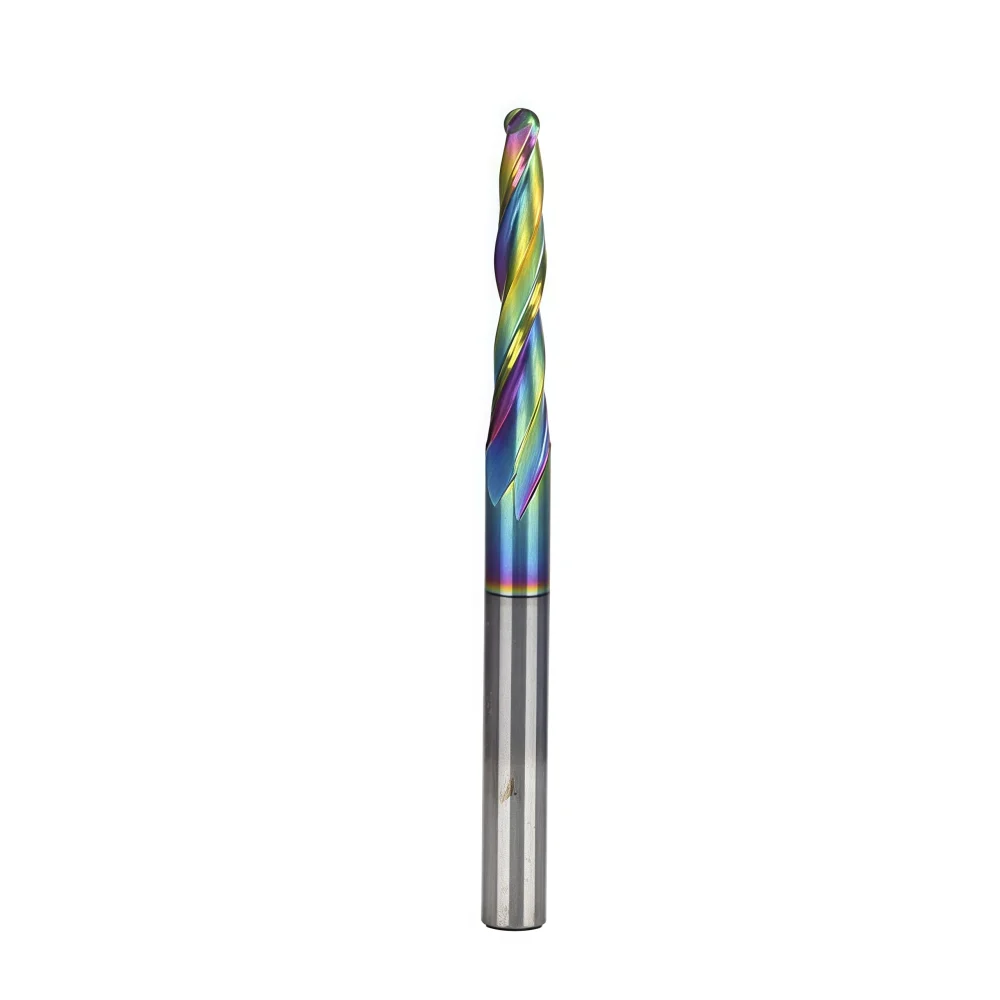 Carbide Ball Nose End Mill 2 Flute HRC60 DLC Coated (2)_副本 Carbide Ball Nose End Mill 2 Flute HRC60 DLC Coated (2)_副本