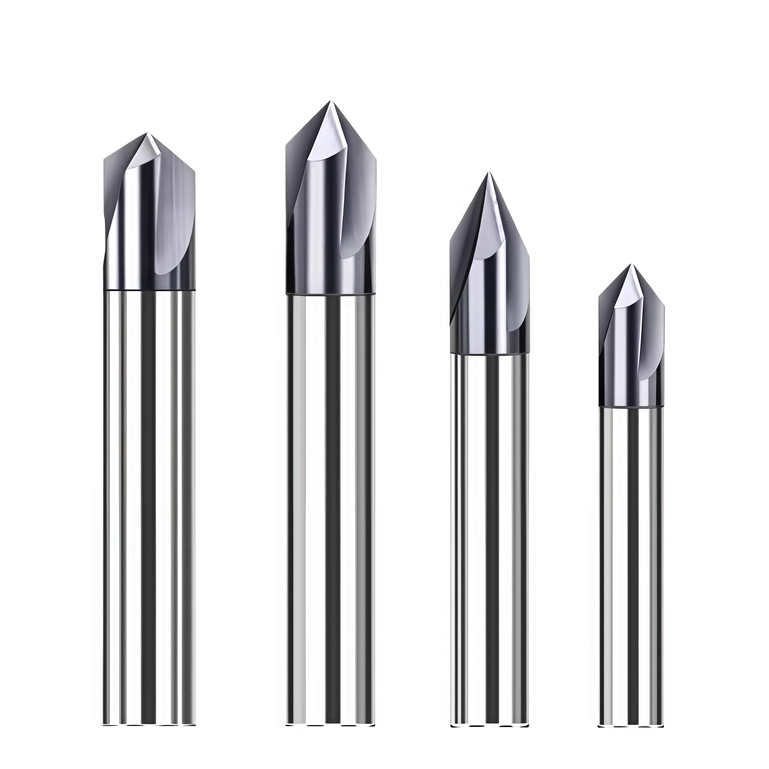 Chamfer Milling Cutter 9060120 Degree 3 副本 9 60 90 120 degree solid carbide centering and chamfer mill