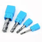 Corner Radius 4 Flutes End Mill Cutter Carbide HRC45