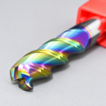 DLC coated corner radius end mill for aluminum photo