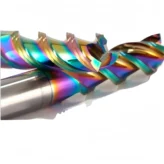 Dlc-coated 3 Flute square metric end mill for aluminum hy cutting tools