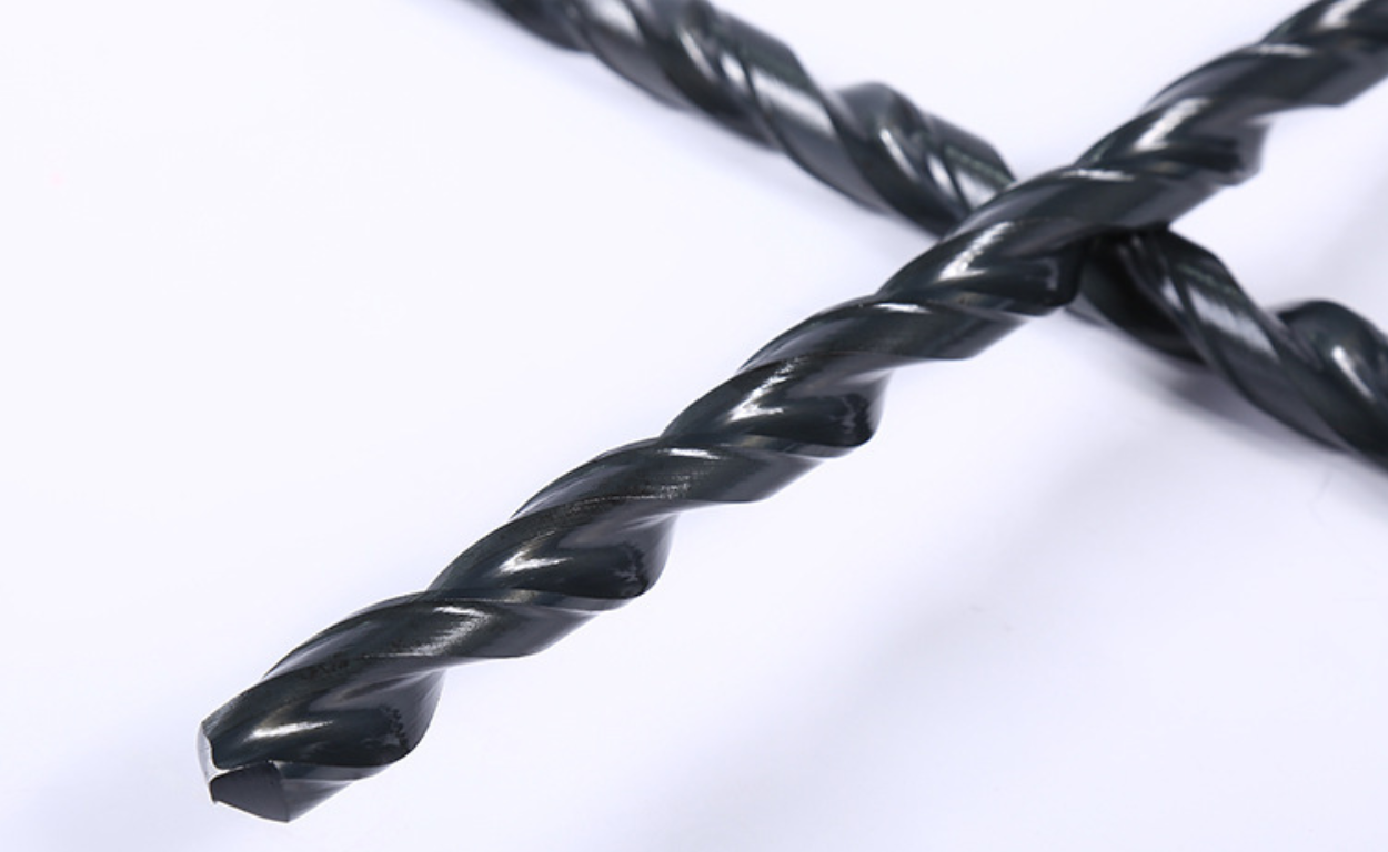 Extra Long HSS Morse Taper Shank Drills flute details