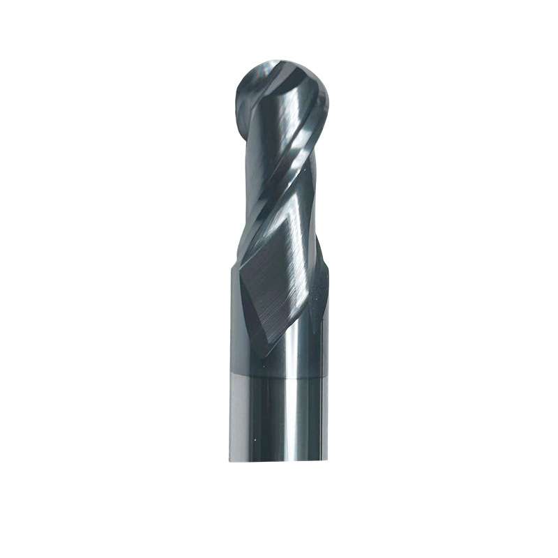 HRC45 ball nose end mill 2 flutes