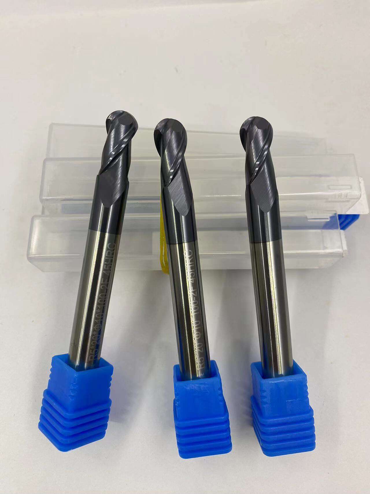 HRC45 ball nose end mill for steel