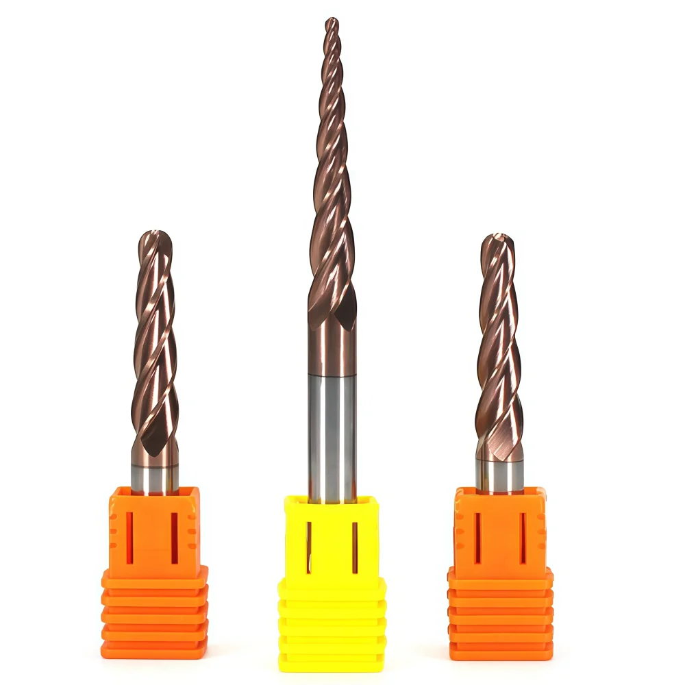 HRC55 Solid Carbide Taper Ball Nose End Mill (1)_副本 HRC55 Solid Carbide Taper Ball Nose End Mill (1)_副本