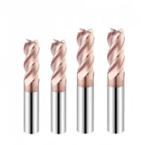 Inch Size 4 Flutes Square End Mills HRC55 (6)_副本