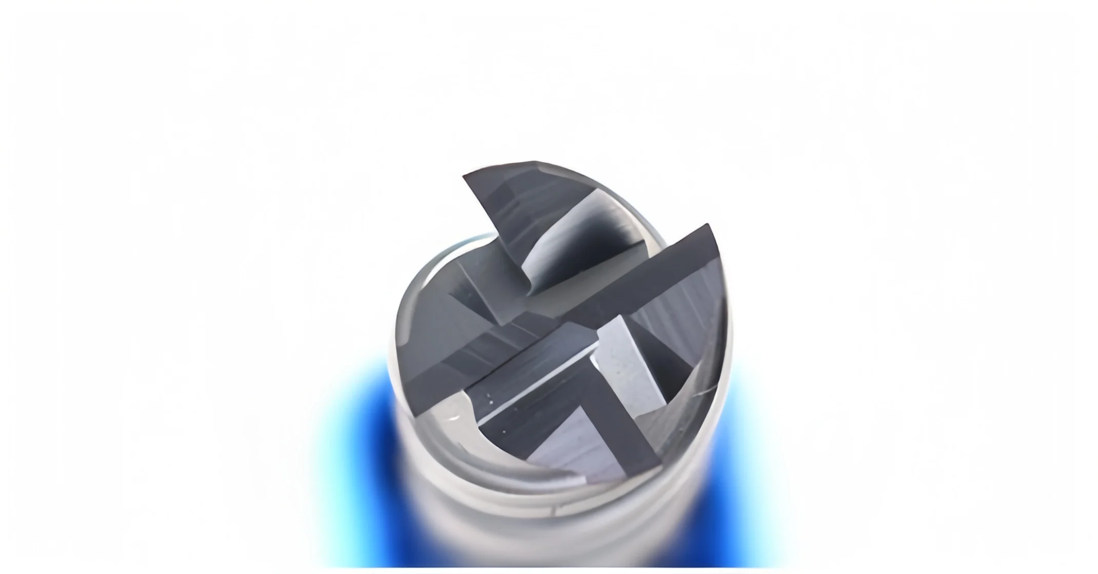 Inch Size Fresas 4 Flutes Flat Inch Milling Cutter 2 副本 1 7 Fractional-inch square end mill cutting geometry