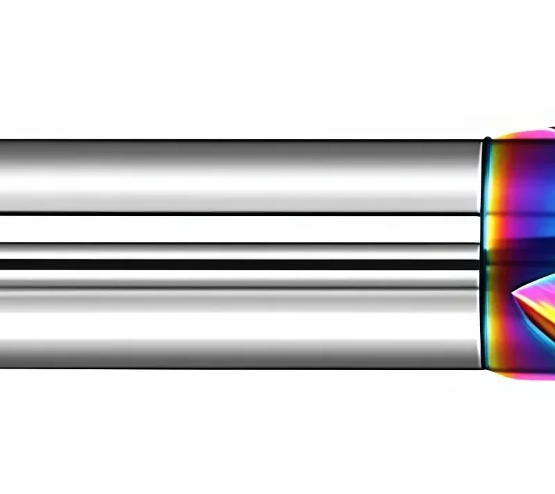 DLC coated carbide ball nose end mill