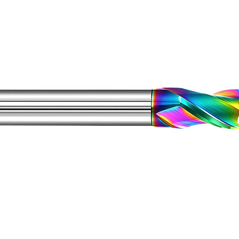 DLC coated carbide ball nose end mill