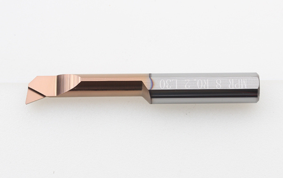 Small diameter internal boring tool MPR 7 MPR micro internal profiling bar machining application