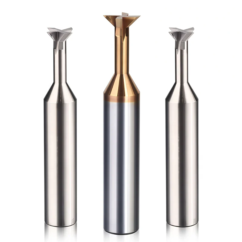 4-Flute Solid Carbide Dovetail Cutter for Slot Milling