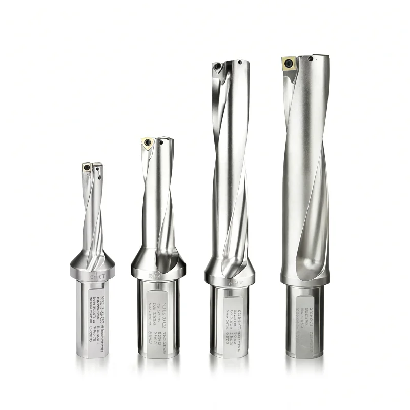 2D–5D Compact SP/SQ Indexable U-Drill for Small-Diameter Holes