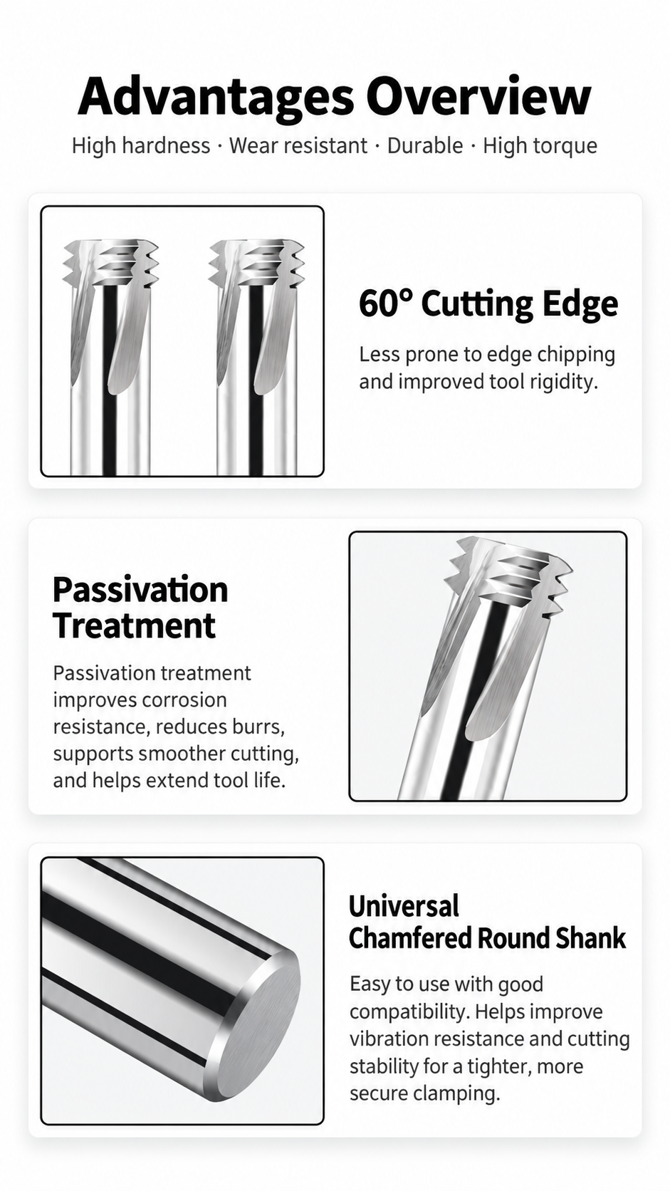 Solid carbide thread mill advantages for aluminum machining