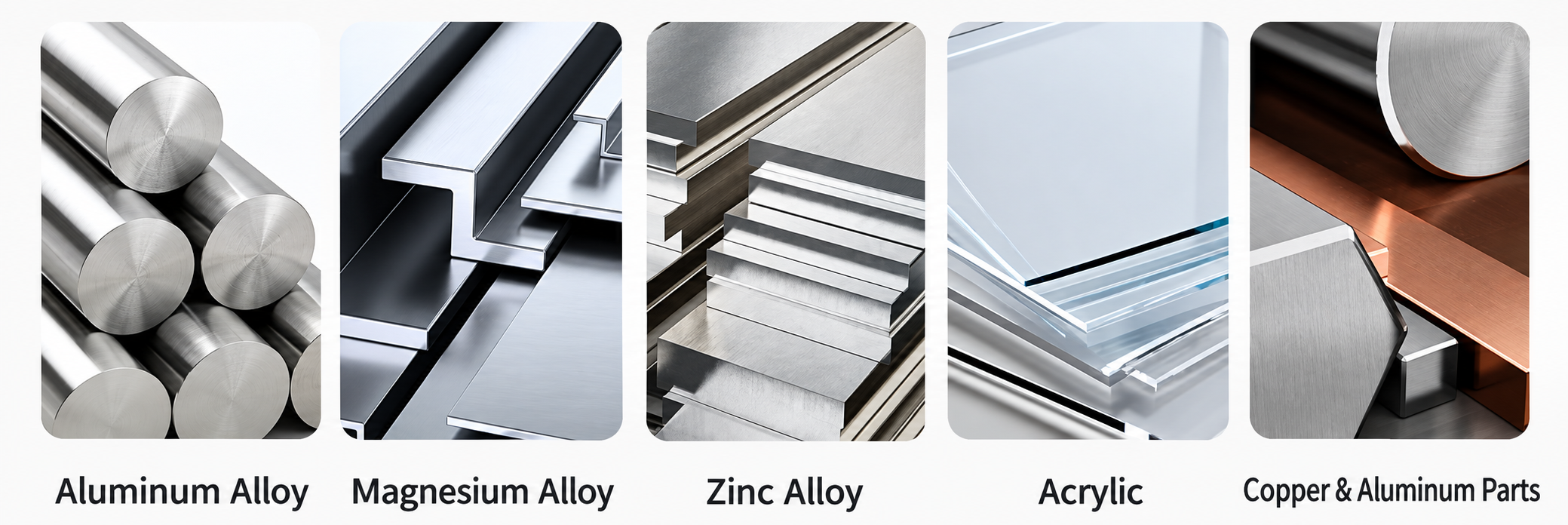 application materials suitable for aluminum end mill