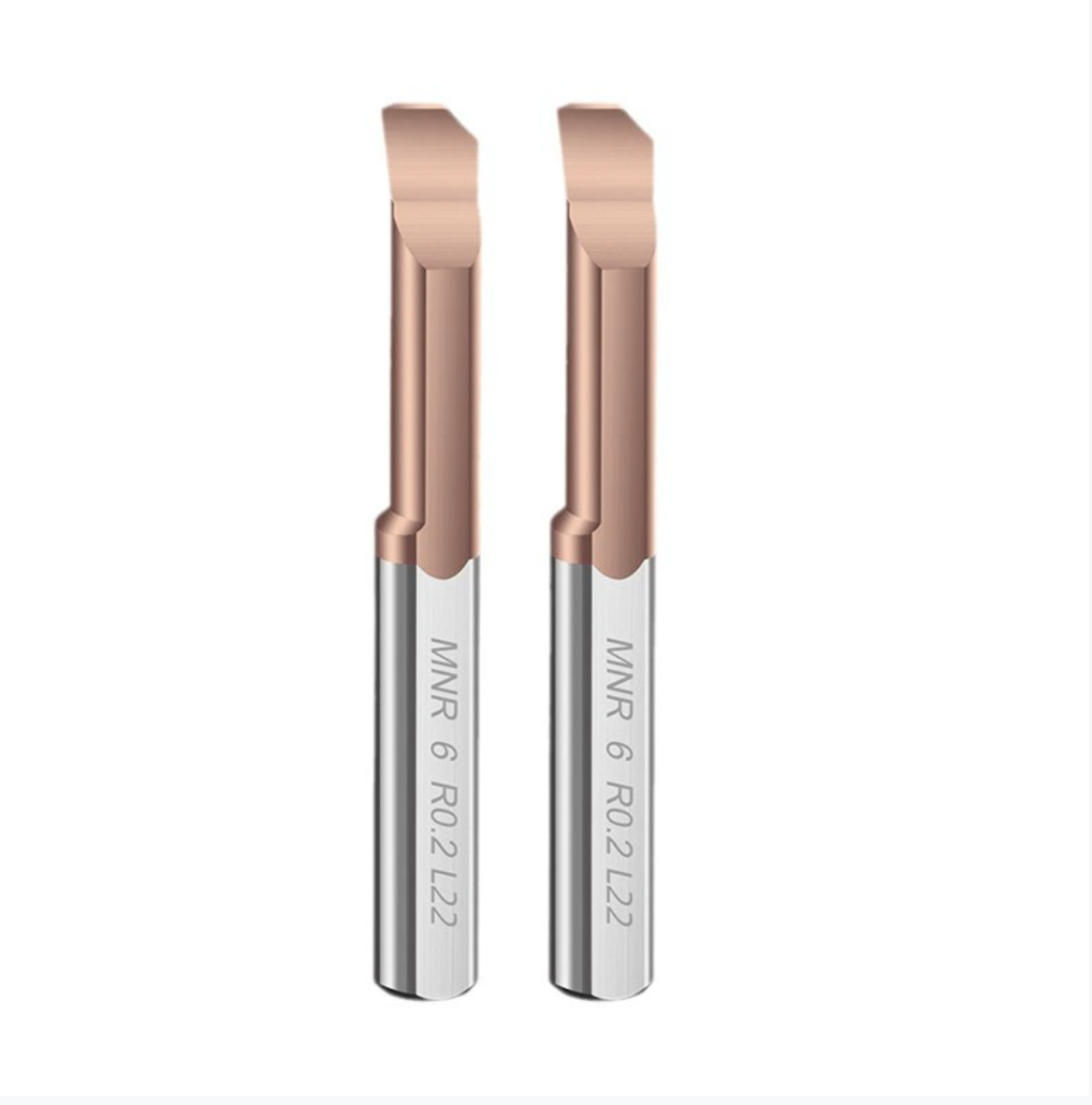 boring tool grooving1 MNR 6 R0.2 L22 small hole internal grooving and boring tool with solid carbide shank.