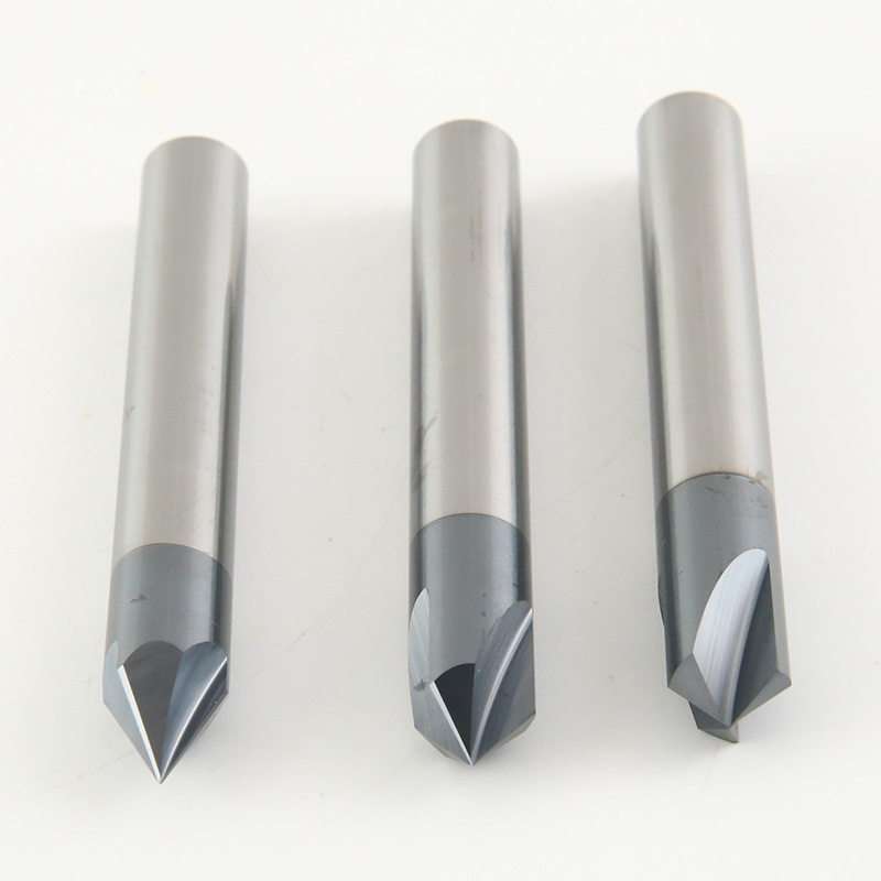 carbide chamfer end mill edge details