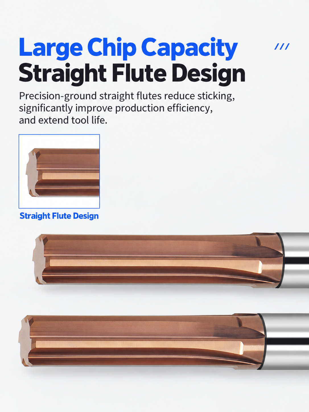 large chip capacity solid carbide straight flute reamer details5 5 large chip capacity solid carbide straight flute reamer details5