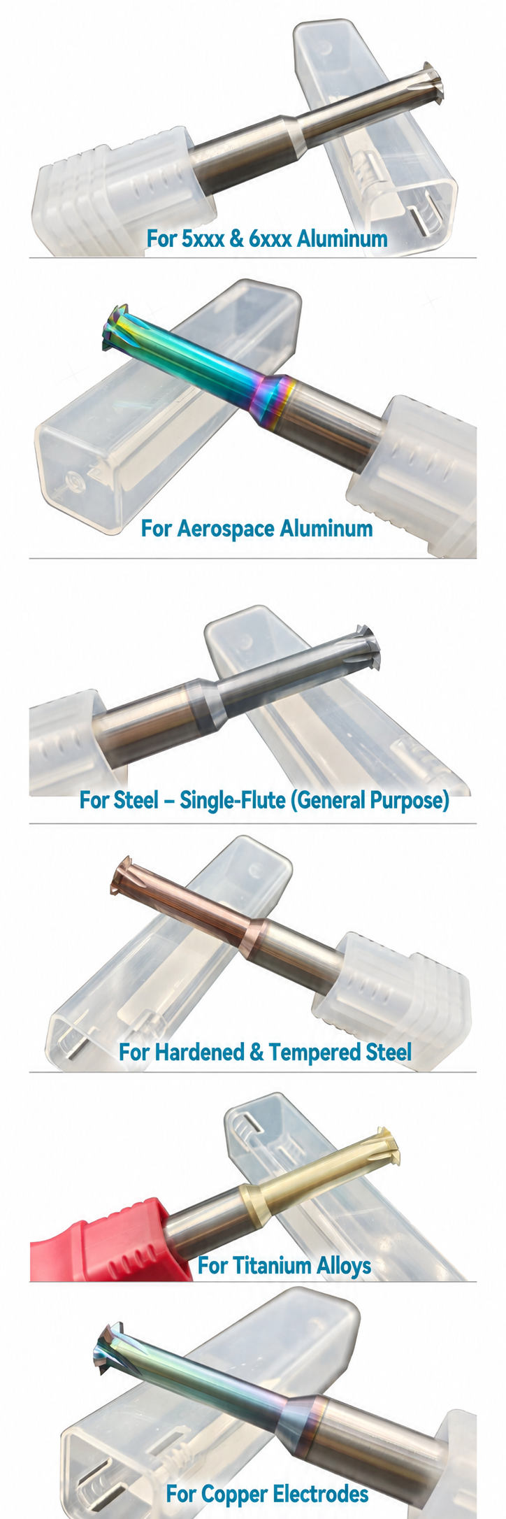 solid carbide single-form thread mill all series
