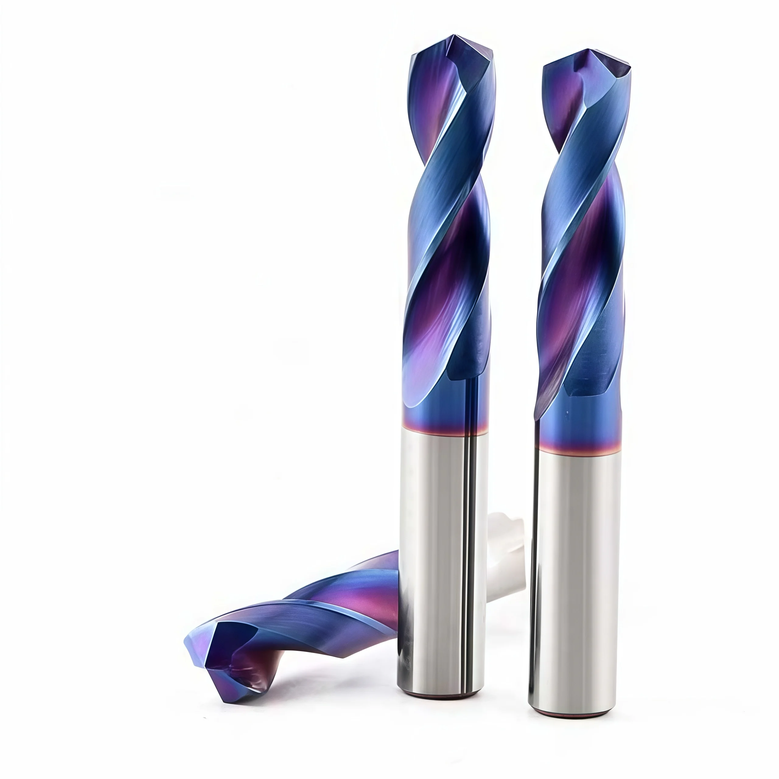 主 2 Flute Internal Cooling Twist Drill Tungsten HRC65 1 副本 5 Two-flute internal-cooling carbide twist drill