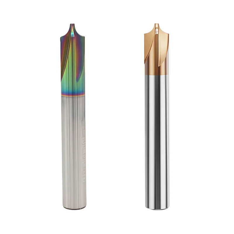 4-Flute Solid Carbide Internal Corner-Rounding and Chamfering End Mill