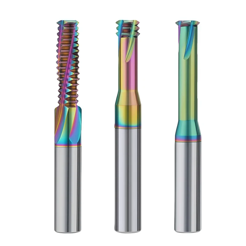 DLC coating carbide thread end mills for aluminum
