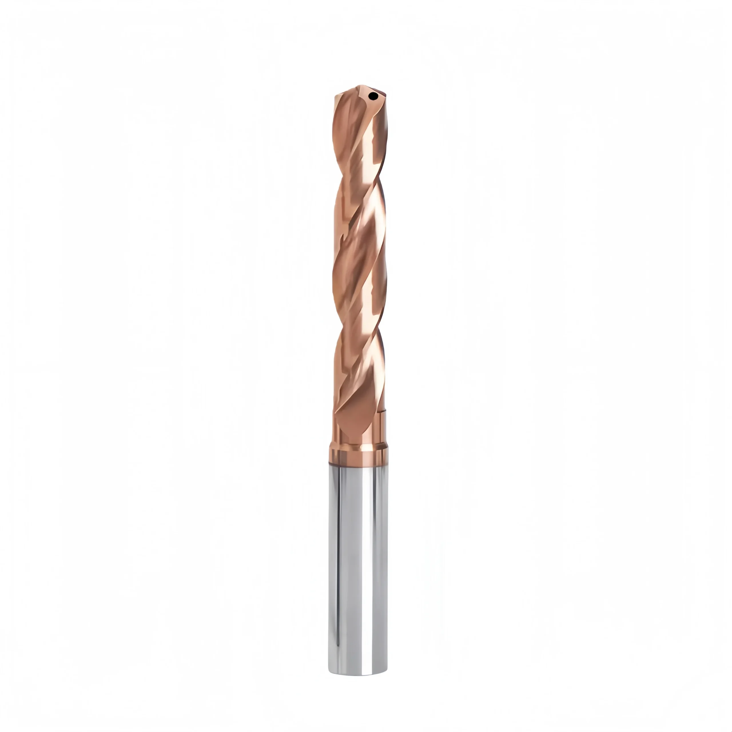 Customized 3D and 5D internal-cooling carbide drills
