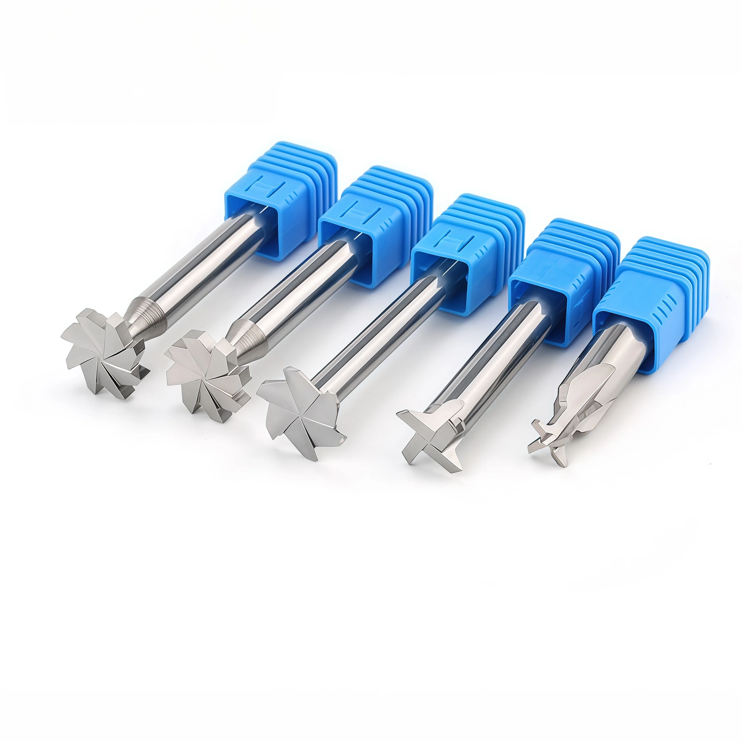 主 Solid Carbide 8 Flutes CNC Customized Cutter T Slot 5 副本 7 8-Flute Solid Carbide T-Slot Cutter for Slot Milling 7