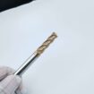 single 4 flute HRC55 solid carbide square end mill for steel machining