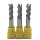3-Flute Solid Carbide Square End Mill for Aluminum un coated hy cutting tools