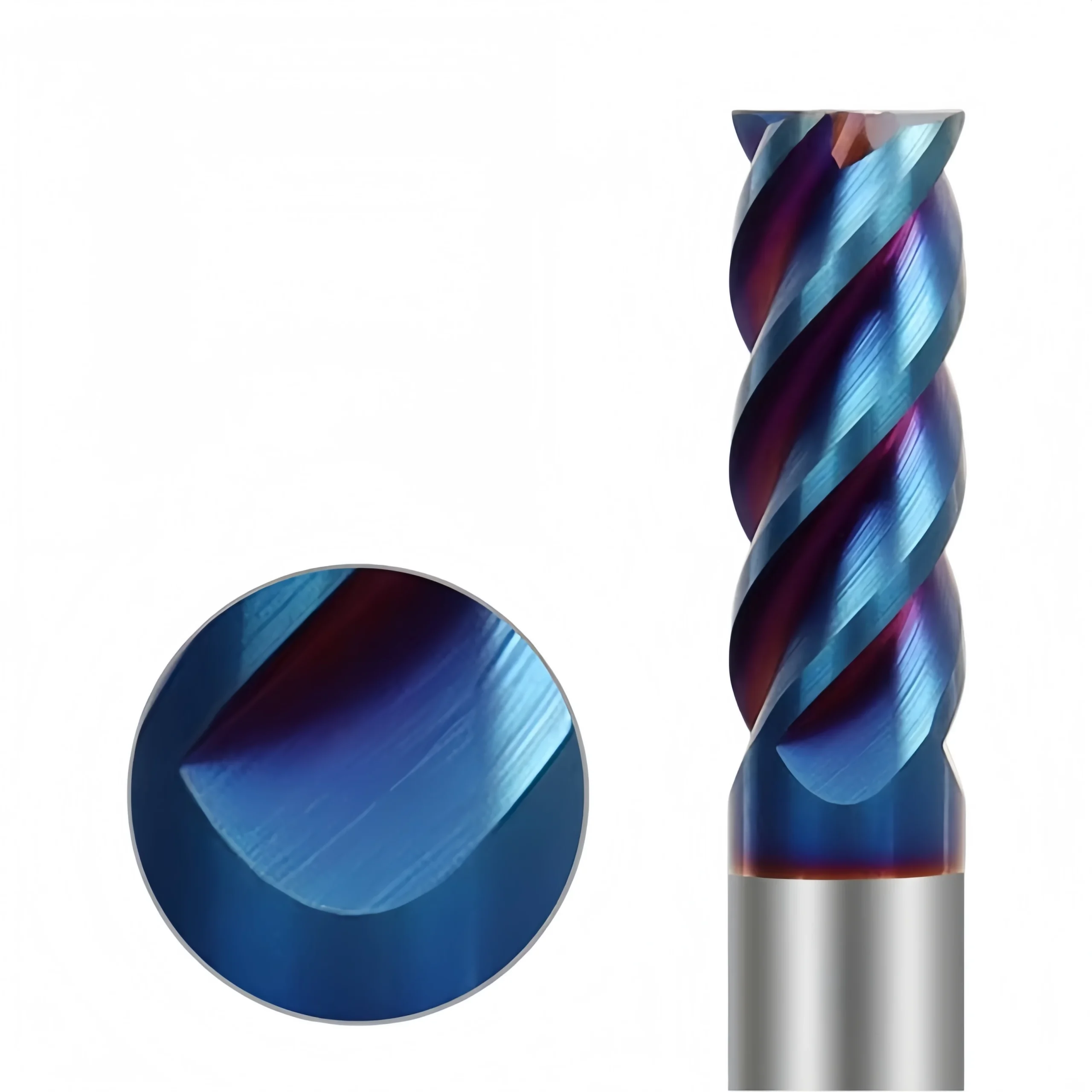 4 flutes hrc65 square end mill feature01 scaled 1 Nano AlTiSiN coating on HRC65 square end mill