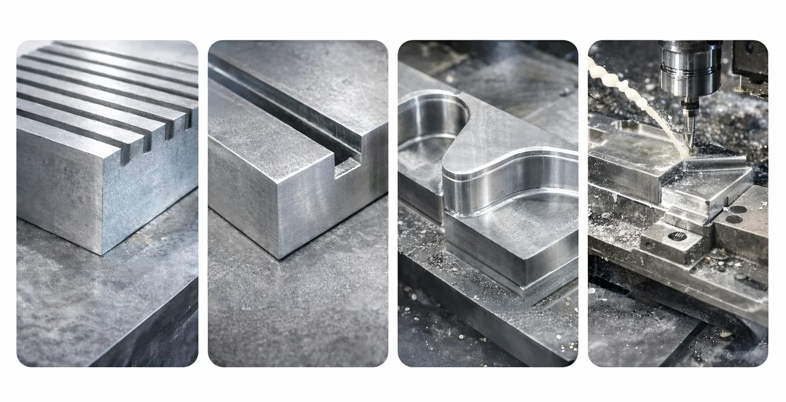 CNC Machining Application Demonstration HRC55 Degree End Mill e1773255932544 9 HRC55 four-flute square end mill CNC machining application