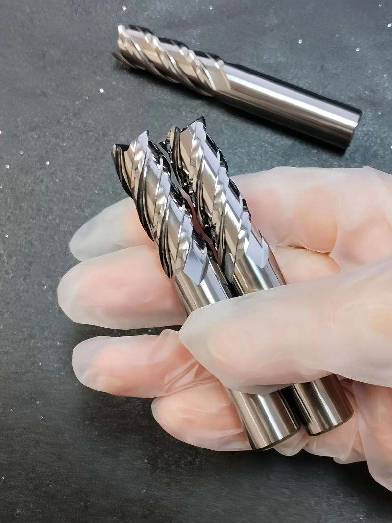solid carbide square end mill 3 flute for aluminum product photo