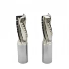3+3 PCD Compression Spiral Router Bit for CNC Nesting 1