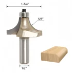 PCD Roundover Trimming Bit for Woodworking 2