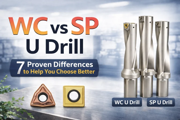 WC Type vs SP Type U Drill